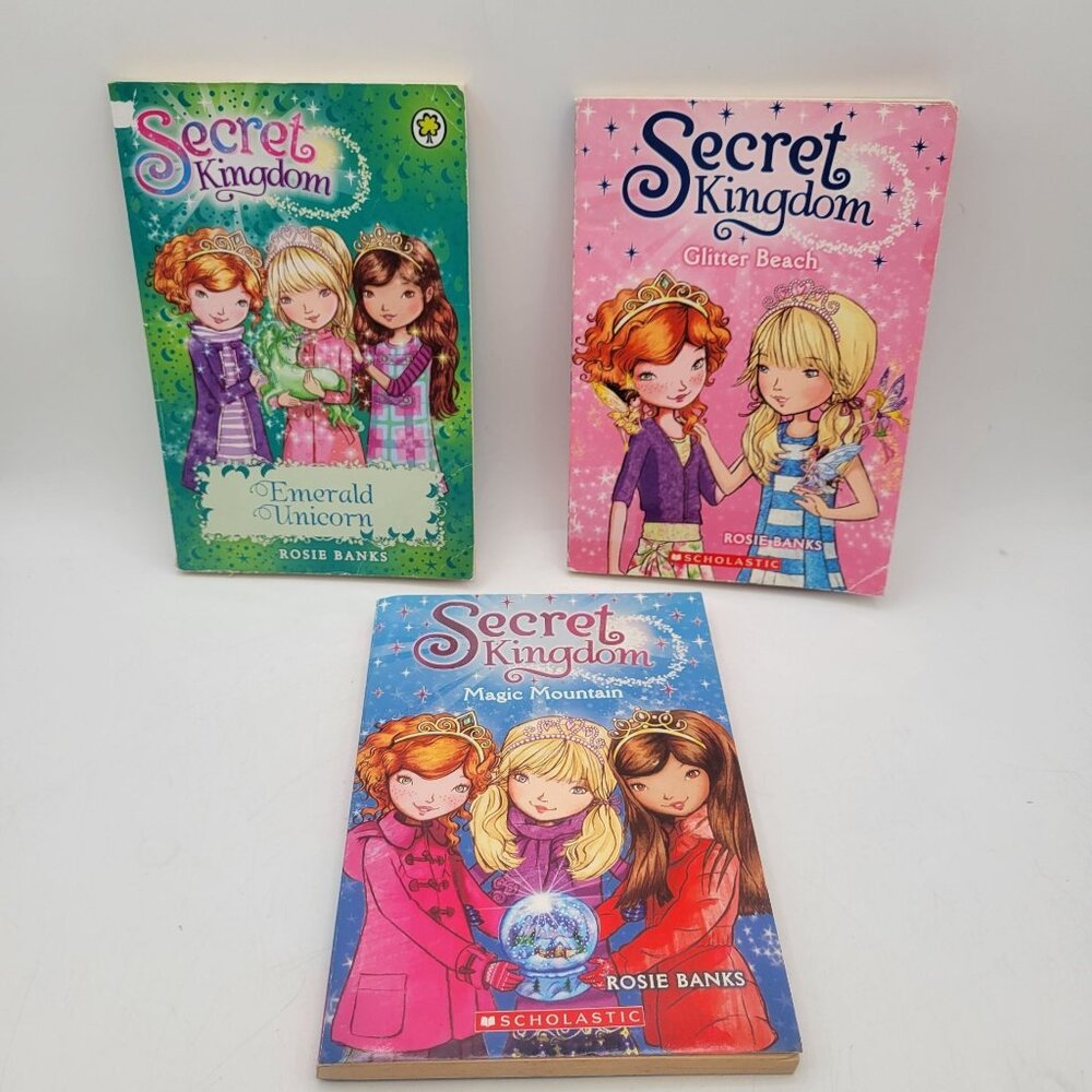 Secret Kingdom Lot of Chapter Books for Girls by Rosie Banks - BK030